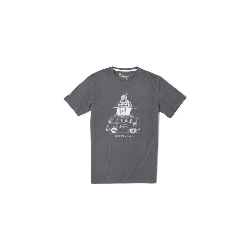 Oxbow Tartane - T-shirt - gris