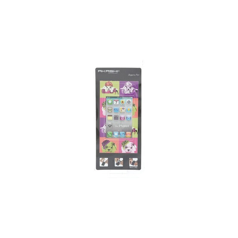 High Tech Sticker pour Iphone 4 - multicolore