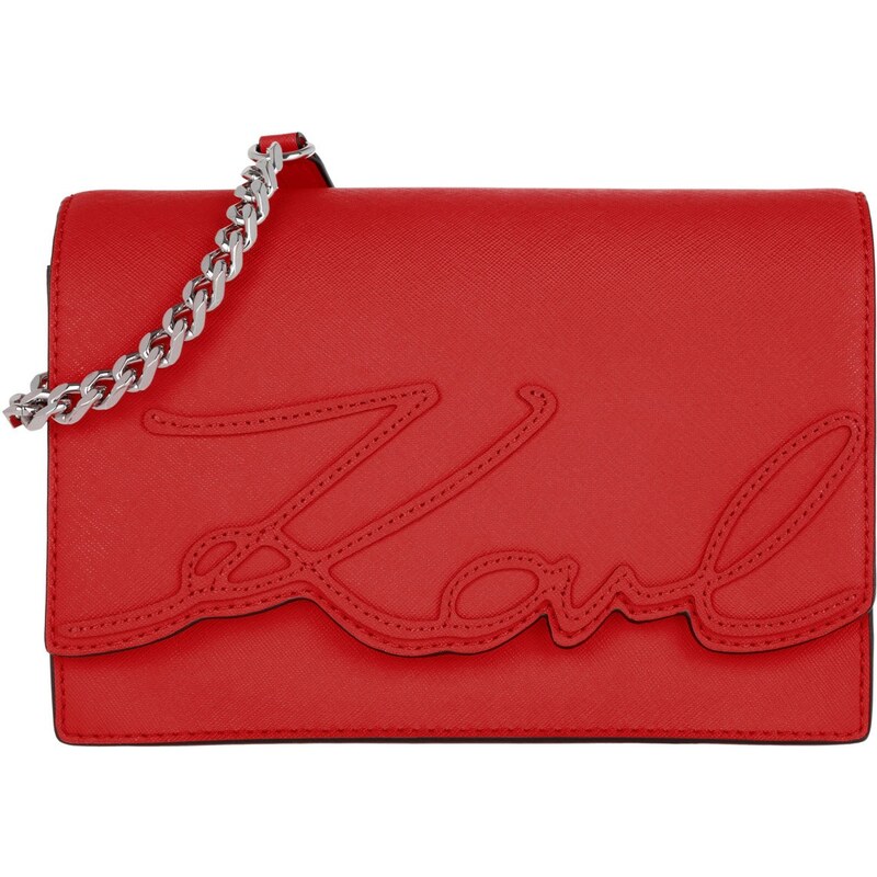 Sac karl 2024 lagerfeld signature rouge