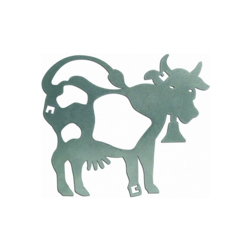 Plaque pour réchaud à fondue décor vache - BRON-COUCKE