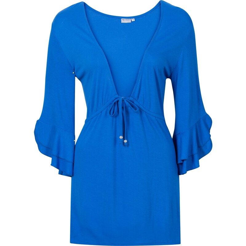 bpc selection Bonprix - robe d'été Tunique de plage bleu pour femme