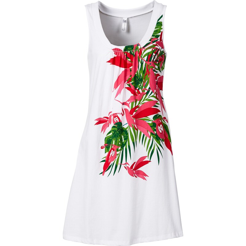 bpc selection Bonprix - robe d'été Robe de plage blanc pour femme