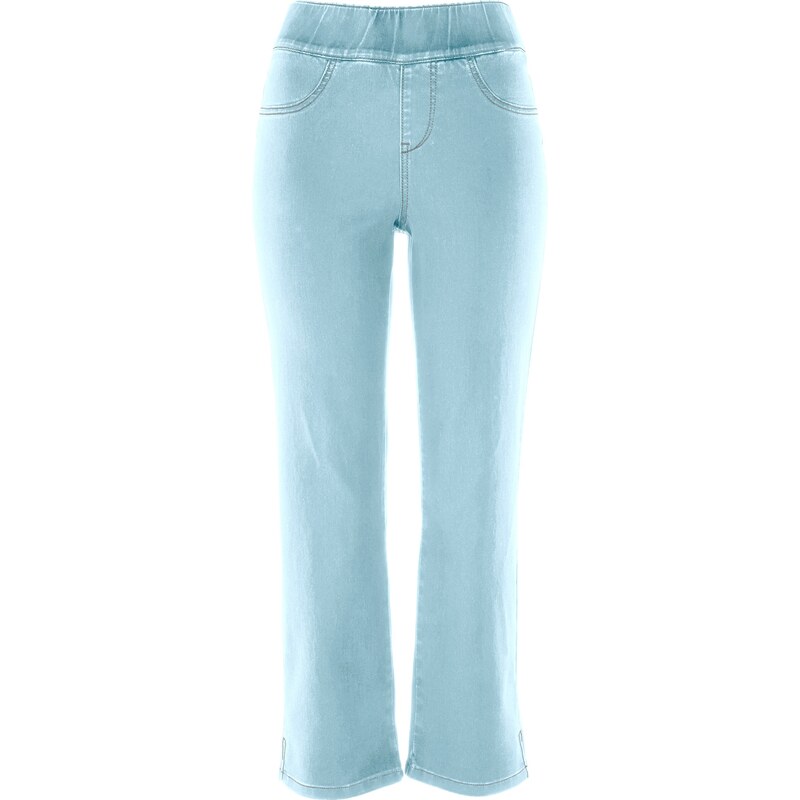 bpc bonprix collection Jean confort super stretch 7/8 bleu femme - bonprix
