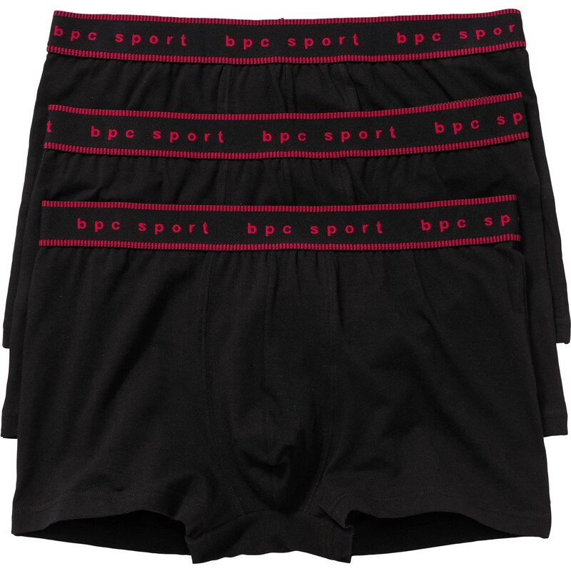 bpc bonprix collection Bonprix - Lot de 3 boxers noir pour homme