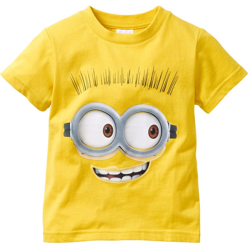 Despicable Me 2 Bonprix - T-shirt Minions jaune manches courtes pour enfant