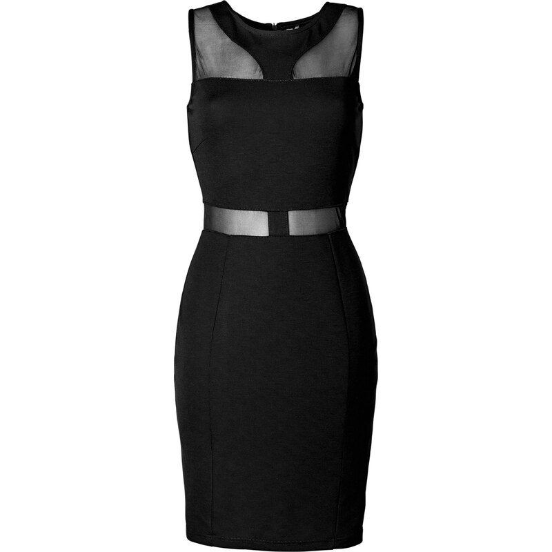 BODYFLIRT boutique Bonprix - robe d'été Robe noir sans manches pour femme
