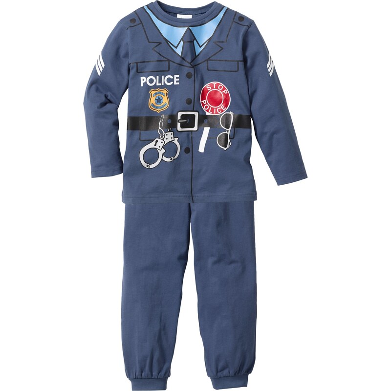 bpc bonprix collection Bonprix - Pyjama imprimé (Ens. 2 pces.) bleu pour enfant
