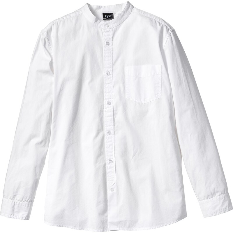 bpc bonprix collection Bonprix - Chemise manches longues Regular Fit blanc pour homme