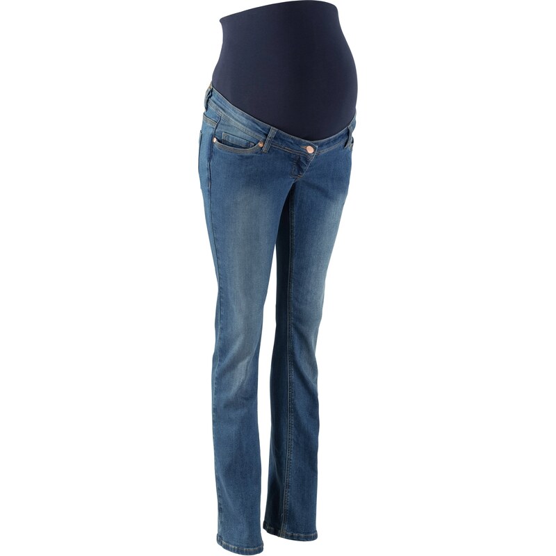bpc bonprix collection Bonprix - Jean de grossesse mini-bootcut bleu pour femme