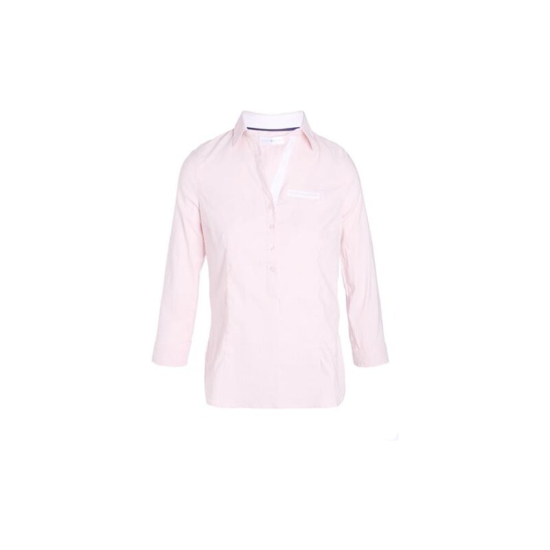 Chemise col avec boutonnière Rose Polyamide - Femme Taille 1 - Cache Cache