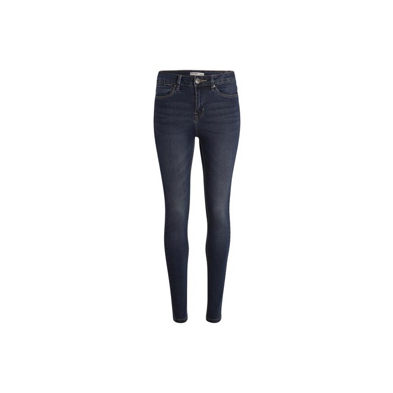 Jean skinny used Bleu Coton - Femme Taille 34 - Cache Cache