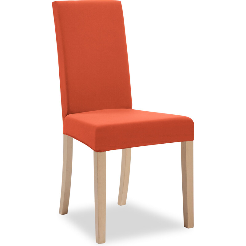 bpc living Bonprix - Housse de chaise Gitte orange pour maison