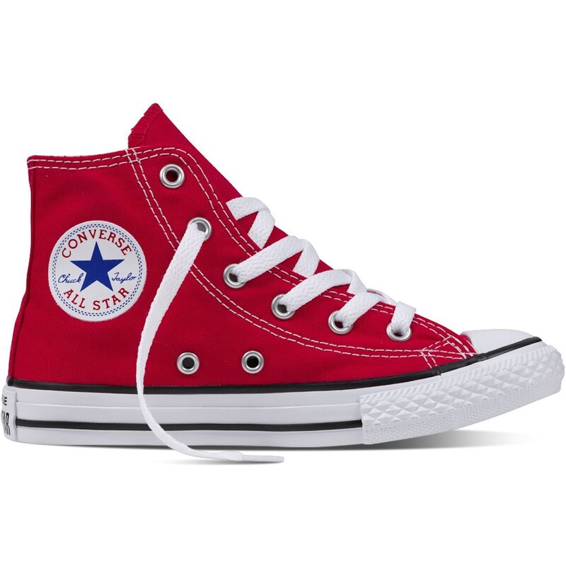 Baskets montantes YTHS CHUCK TAYLOR ALL STAR HI RED Converse
