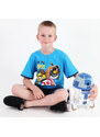 T-shirt de film pour hommes enfants Angry Birds - Angry Birds / Star Wars - TV MANIA - SWAB 339