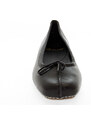 Chaussures plates Clarks FRECKLE ICE en cuir noir