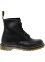 Boots Dr. Martens 8 EYE BOOT BLACK SMOOTH en cuir noir