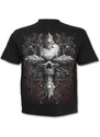 T-Shirt pour hommes - CROSS OF DARKNESS - SPIRAL - D077M101