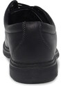 Chaussures à lacets Clarks GORETEX en cuir noir