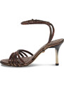 Sandales à talons Alberto Venturini GIOIELLO en cristal bronze