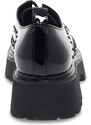 Chaussures plates Janet Sport STILE INGLESE en peinture noir