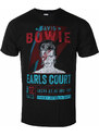 Tee-shirt métal pour hommes David Bowie - Earls Court '73 - ROCK OFF - BOWECOTS01MB