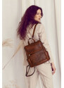 Glara Leather backpack and handbag 3in1 Paris Premium