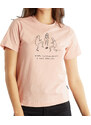 Dedicated T-shirt Mysen A Man´s Feelings Pink