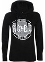 Sweat-shirt avec capuche pour femmes AC-DC - Logo Circle - NNM - 12201100