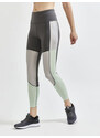 Femmes pantalon CRAFT ADV Charger Shiny gris / vert clair