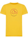 Hommes tee-shirt La Sportiva Logo Tee jaune