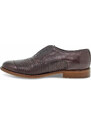 Chaussures à lacets Guidi Calzature STILE INGLESE en cuir brun foncé