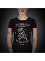 T-shirt hardcore pour femmes - ANTISOCIAL CLUB - HYRAW - SU23-W02