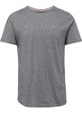 Tommy Jeans T-Shirt 'Jaspe' bleu marine / gris / rouge / blanc