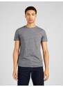 Tommy Jeans T-Shirt 'Jaspe' bleu marine / gris / rouge / blanc