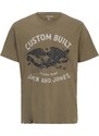 Jack & Jones Plus T-Shirt 'FONNE' gris clair / olive / noir