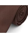 Trendhim Cravate classique 6 cm marron foncé