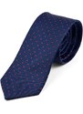 Tailor Toki Cravate bleu à pois