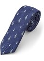 Tailor Toki Cravate bleue musicale