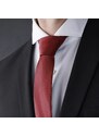 Trendhim Cravate classique bordeaux 8 cm