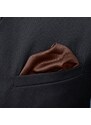 Trendhim Pochette de costume classique marron foncé