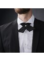 Trendhim Cravate croisée noire