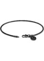 Lucleon Essentials | Bracelet à chaîne serpent gunmetal noir 2 mm