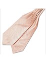 Trendhim Cravate Ascot en tissu gros-grain rose