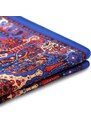 Trendhim Elegio | Pochette de costume double face en soie à motifs bleus et bleus clairs